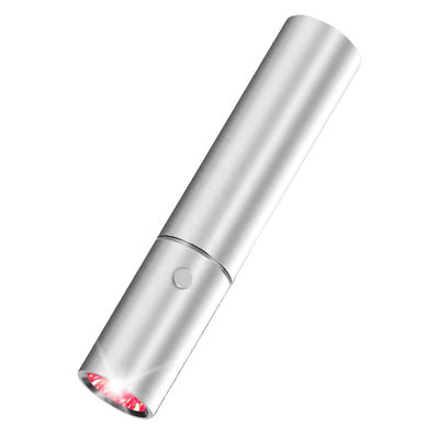Luz conduzida vermelha da máquina Handheld da terapia da luz do diodo emissor de luz de 630nm 9W para a pele