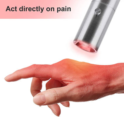 Lâmpada infravermelha leve vermelha recarregável da terapia da tocha da terapia 630nm