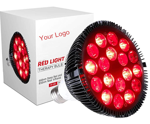 comprar luz clara vermelha da terapia do diodo emissor de luz dos bulbos 660nm 850nm da terapia 54W para o rejuvenescimento da pele fabricação em linha