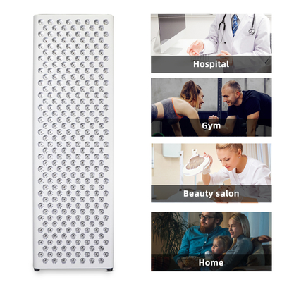 comprar Lâmpada de terapia de luz vermelha sem cintilação EMF baixa 660/850 nm Luz de terapia de infravermelho próximo de corpo inteiro fabricação em linha
