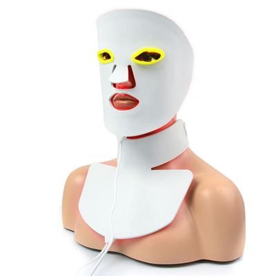 comprar Pdt enfrenta as cores claras conduzidas vermelhas 630nm dos cuidados com a pele 7 do silicone da máscara da terapia do pescoço fabricação em linha