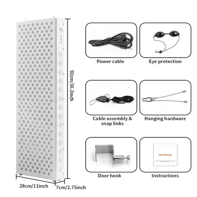 comprar Luz completa clara vermelha por atacado da terapia do corpo do painel da terapia do corpo inteiro de 1500W 660nm 850nm fabricação em linha