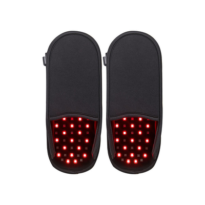 comprar cor preta clara vermelha do alívio das dores 34x31x8cm dos deslizadores da terapia de 660nm 850nm fabricação em linha