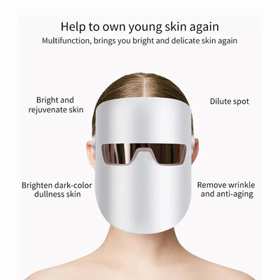 comprar Do rejuvenescimento facial da pele da máscara da terapia da luz do diodo emissor de luz equipamento facial da beleza fabricação em linha