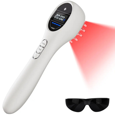 comprar Pente leve vermelho da rebrota do cabelo da terapia perto do Massager infravermelho do escalpe do crescimento do cabelo fabricação em linha