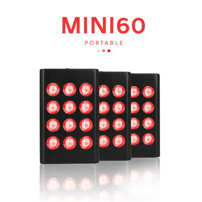 comprar MINI 60 660nm 850nm Red Infrared LED Light Therapy Device Facial Skin Care Anti-Aging fabricação em linha