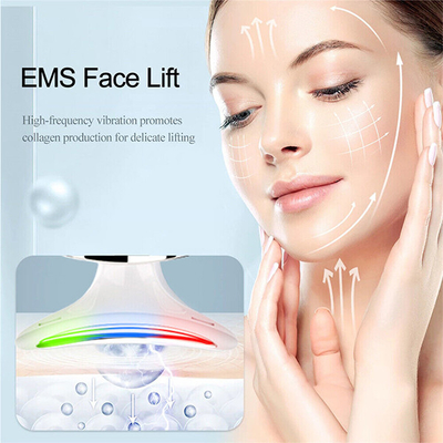 comprar EMS LED Light Therapy Lifting Massager Neck Face Dispositivo anti-rugas fabricação em linha