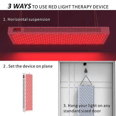 comprar Dispositivo de painel de terapia de luz LED vermelha de corpo inteiro 1500W para cuidados com a pele fabricação em linha