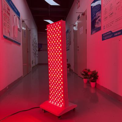 comprar Painéis de corpo inteiro 2000W 5w 660nm 850nm Standing Modern Health Lâmpada de terapia de luz vermelha fabricação em linha