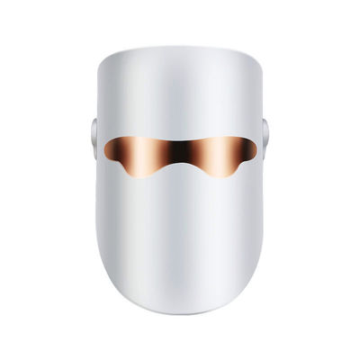 comprar máscara facial da terapia da luz do diodo emissor de luz do fotão dos dispositivos 590nm da beleza de 5V 1A fabricação em linha