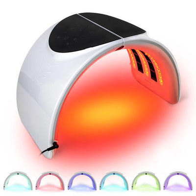 comprar 7 dos dispositivos faciais DC24V da beleza da cor PDT máquina leve vermelha da terapia do diodo emissor de luz fabricação em linha