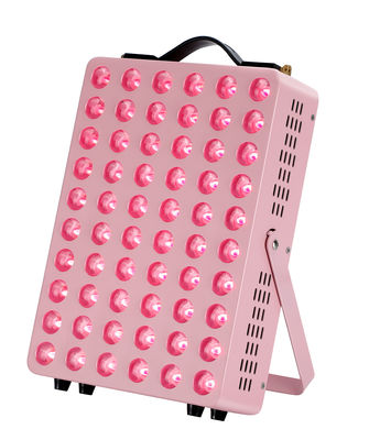 comprar Painéis portáteis cor-de-rosa da máquina 660Nm 850Nm da terapia da luz do diodo emissor de luz 300W fabricação em linha