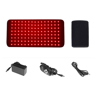 comprar Correia Wearable flexível leve vermelha do envoltório da correia 660nm 850nm da terapia do alívio das dores fabricação em linha