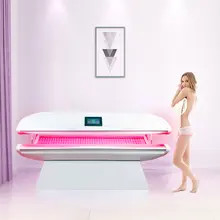 Cama de terapia de luz vermelha de corpo inteiro 660nm 850nm para alívio da dor de corpo inteiro