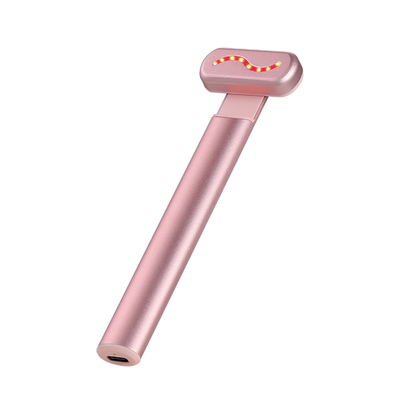 Caneta massageadora de olhos antirrugas Red Photon Bolsas para os olhos de aquecimento por vibração Dispositivo de tratamento