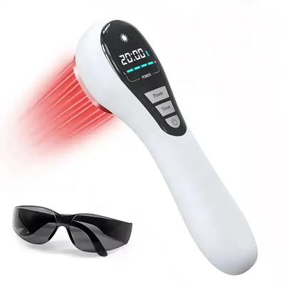 Dispositivo de terapia de luz infravermelha próxima fria para alívio da dor e rejuvenescimento da pele