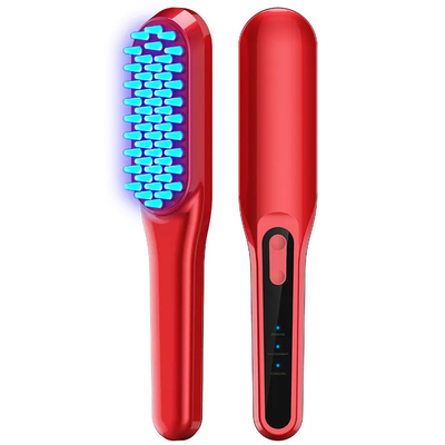 Pente da massagem do escalpe do pente do Massager da vibração do EMS do pente da queda de cabelo da terapia elétrica anti para o cuidado principal