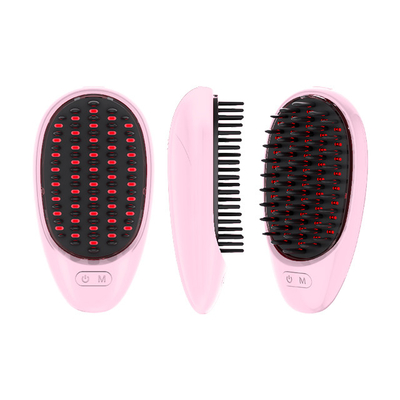 Combinador de Massagem Anti-Perda de Cabelo Terapia Eletrônica Sem Cordel Vermelho Azul LED Combinador de Crescimento de Cabelo Massagista de Cabeça Para Crescimento de Cabelo