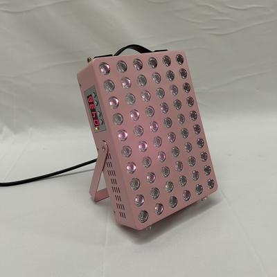 MINI 300W Painel portátil de terapia de luz vermelha com comprimento de onda LED 630 660 810 850 em cor rosa e cor do corpo preto