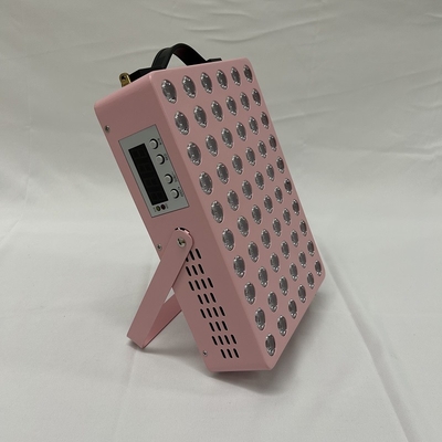 Lâmpada de infravermelho próximo portátil para cuidados com a pele 660nm 850nm Painel de terapia de luz vermelha com suporte