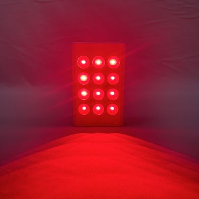 Solução de perda de peso corporal completa Dispositivo de terapia de luz vermelha de 60W com 12 LEDs e ângulo de lente personalizado