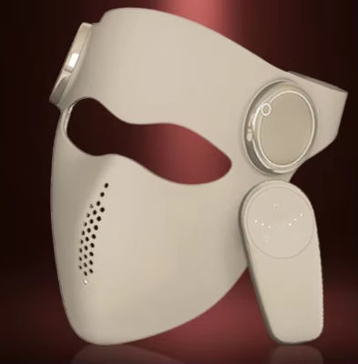 Máscara facial LED de 4 comprimentos de onda Design 3D, 288 LEDs (660nm, 460nm, 850nm, 1064nm), modos duplos, terapia de luz de cuidados com a pele, CE / FCC / RoHS