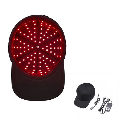 Lâmpada de Terapia Vermelha Usada em Casa Terapia Infrarroja Lâmpada Cap Pain Aliviar Recrescimento do cabelo 660nm 850nm 150pcs Controle remoto de energia