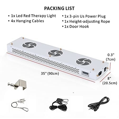 O controle de sincronismo 1000W da terapia do fotão conduziu o dispositivo leve vermelho do enrugamento da terapia
