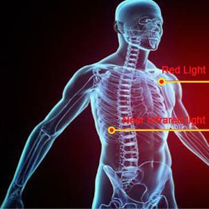 600W casa Ues perto da liga de alumínio infravermelha do dispositivo da terapia da luz do diodo emissor de luz 0