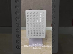 Rejuvenescimento da pele lâmpada de terapia de luz vermelha 630nm 660nm 810nm 850nm com stand 300w