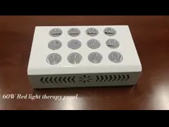 Máquinas profissionais de terapia de luz vermelha de 60W 660nm 850nm Painel de terapia